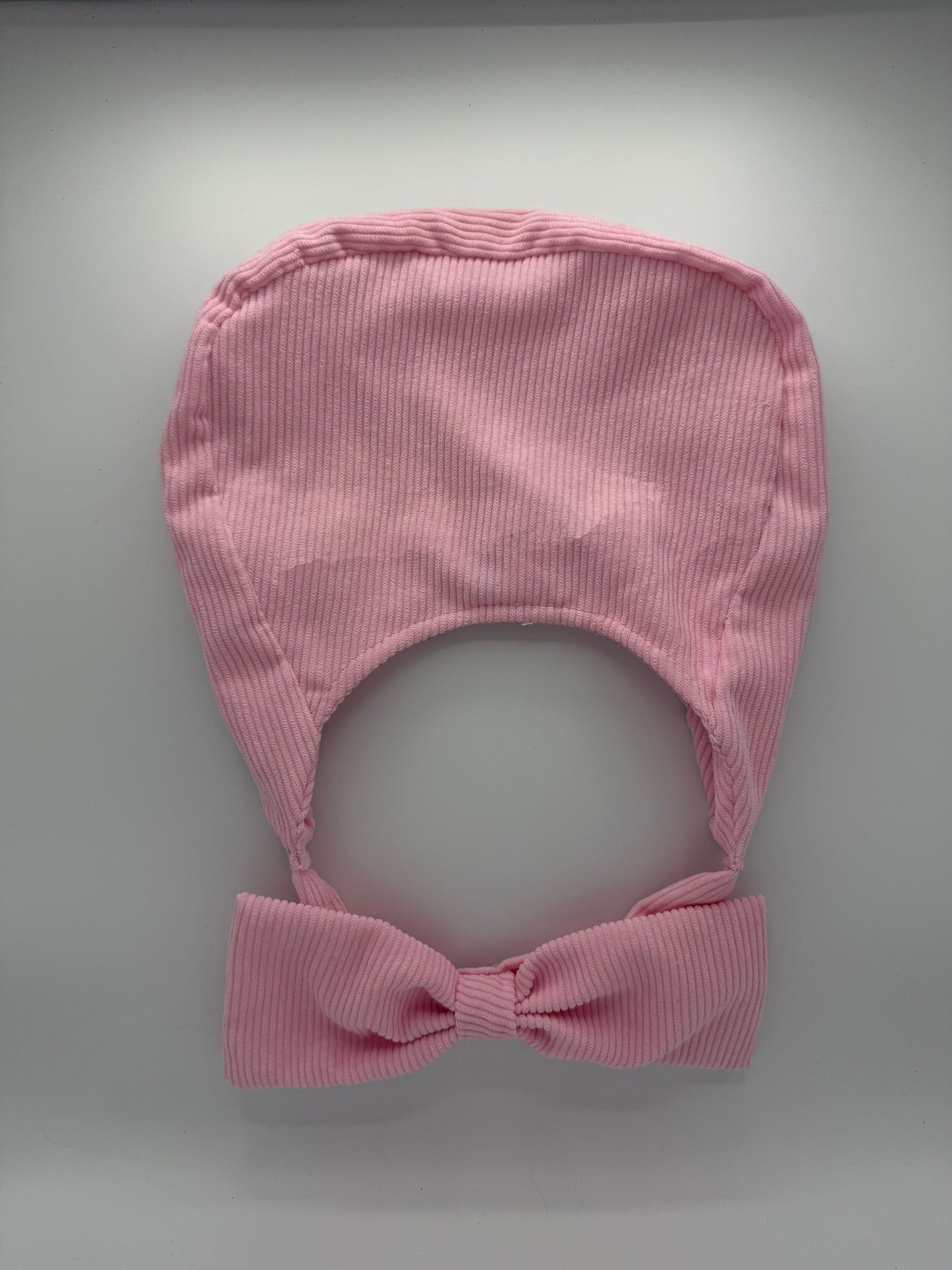 Pink Corduroy Bow Bag