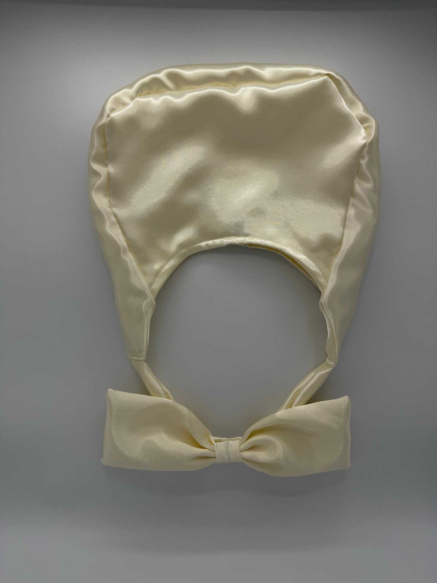 Lemon Satin Bow Bag