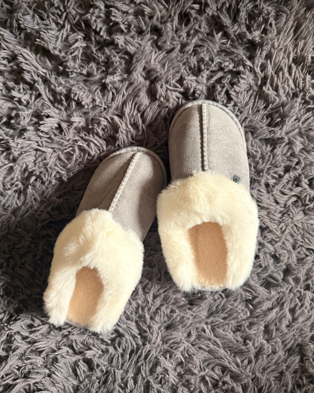Gray Slippers