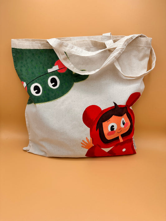 hello tote bag