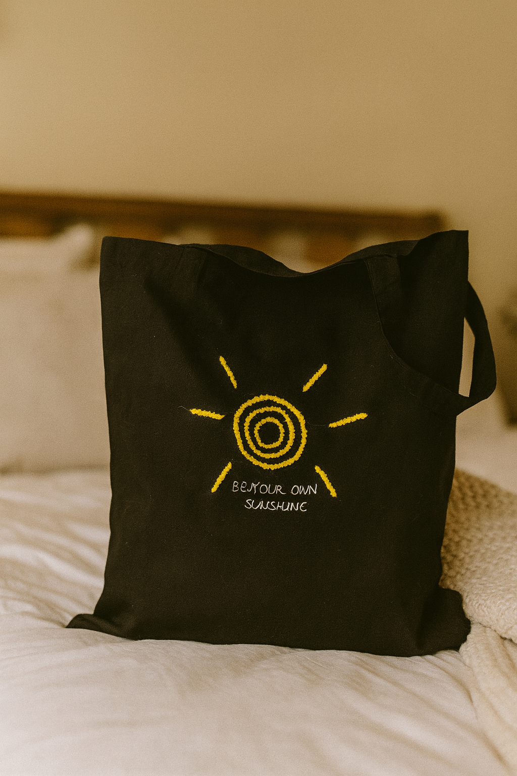 sunshine tote bag