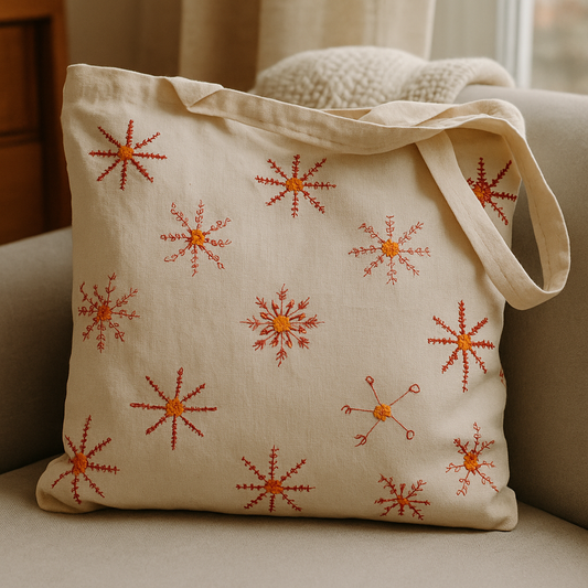 bloom tote bag (white)