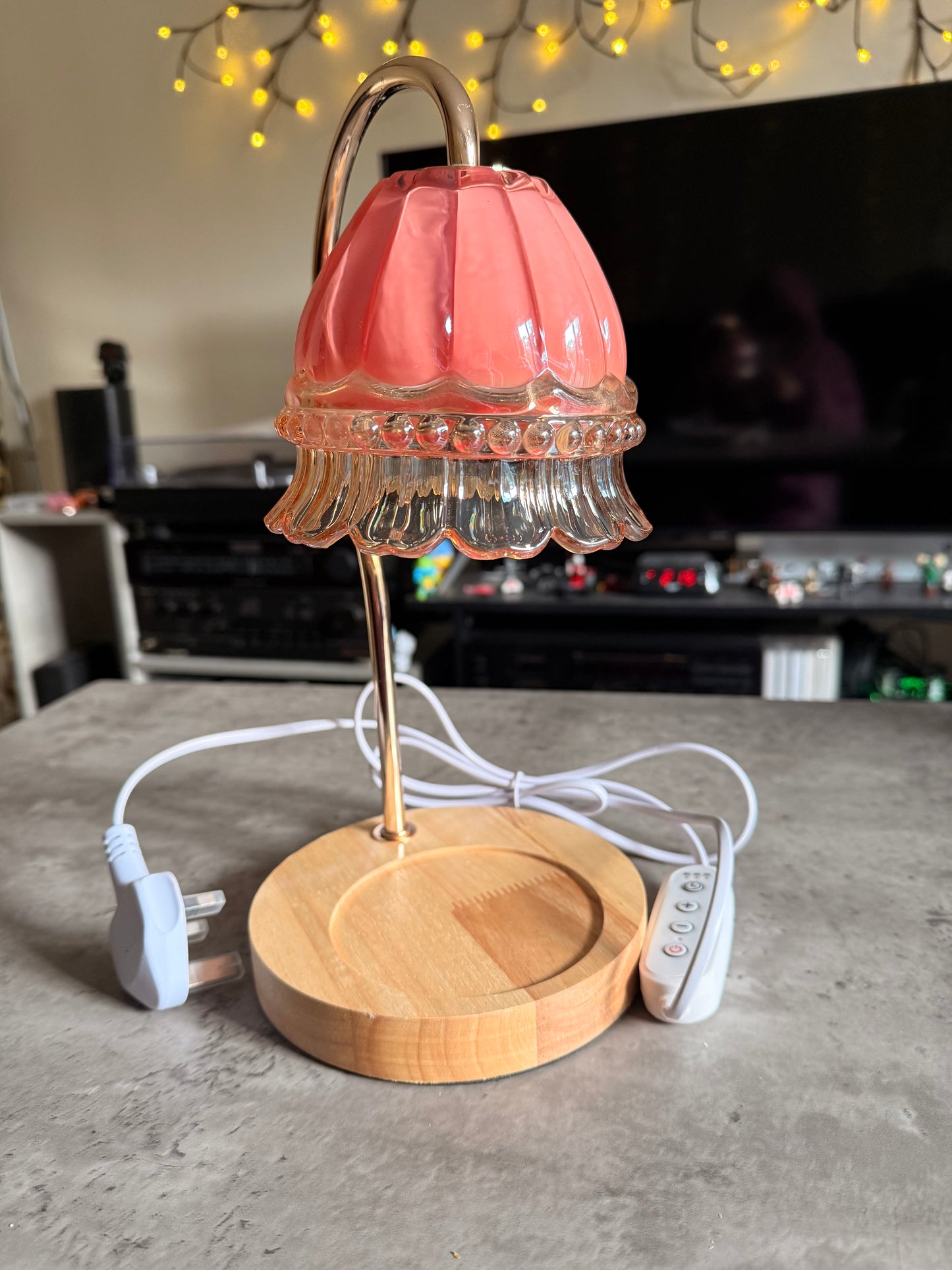 Pink Candle Warmer